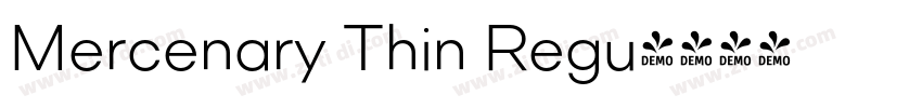Mercenary Thin Regu字体转换 Mercenary Thin Regu字体转换